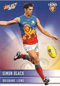 2012 Select AFL Champions #22 Simon Black Front